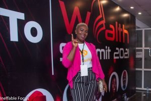 CEO eventigo at Wealth summit event planned by Eventigo, Debola Williams, Olumide Emmanuel