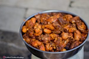 grilled chicken for small chops, Nigerian owanmbe party food, event planner Eventigo, Nigerian traditional wedding