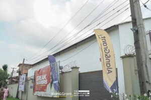 Eventigo The workplace outlook conference, flag banners outdoor branding items