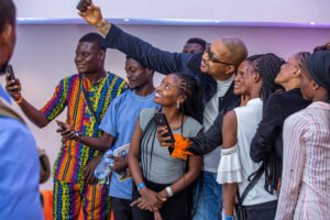 cross session of meet and greet with nigerian celebrity