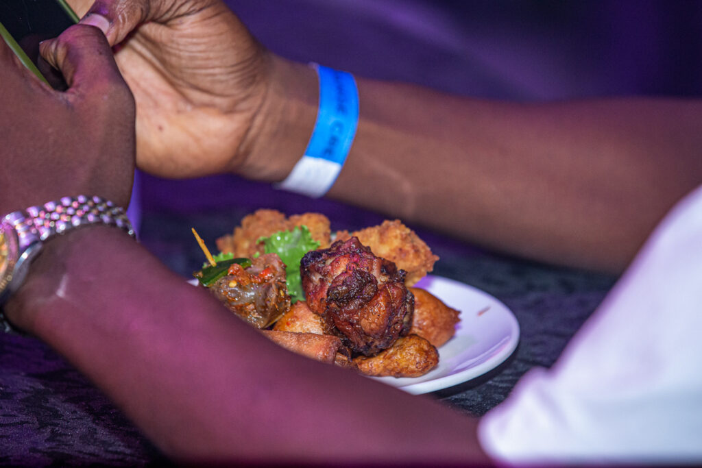 Wristband for events, small chops, corporate event refreshment, technology and togetherness