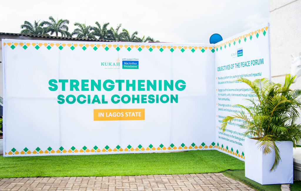 corporate event in Nigeria, strengthening social cohesion by The Kukah centre 2024