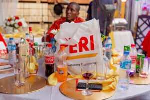 Construction company PERI Open day and 10th year anniversary, corporate events, corporate event planner in Lagos, Nigeria, souvenir bag